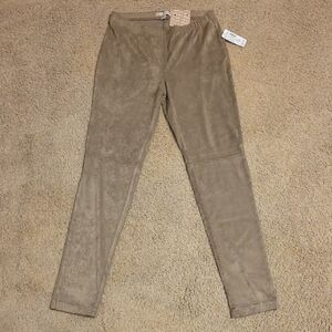 Dressbarn Taupe Skinny Leggings